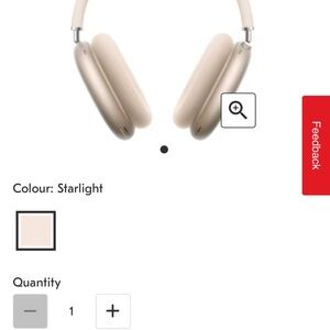 The AirPods Max Over-Ear Noise Cancelling Bluetooth Headphones, in Box, unopened